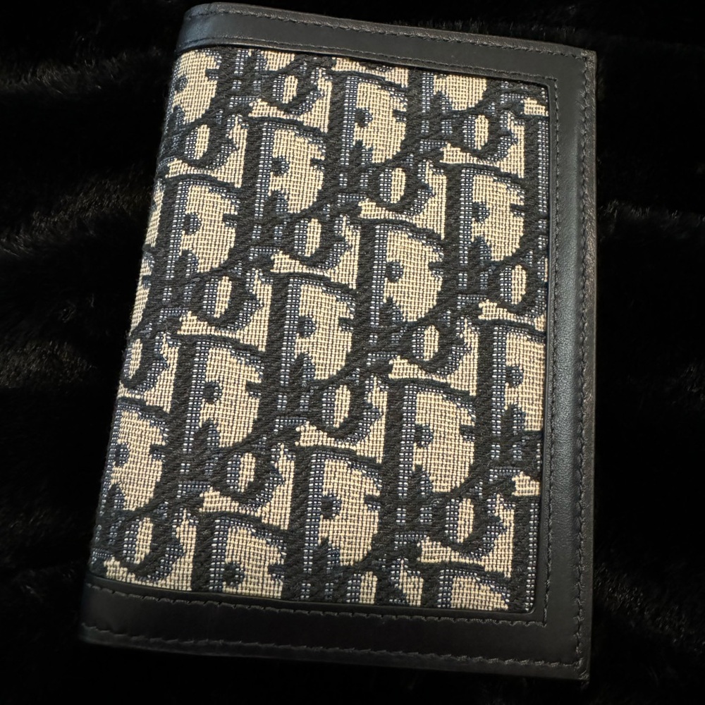 Authentic Dior Passport Holder
